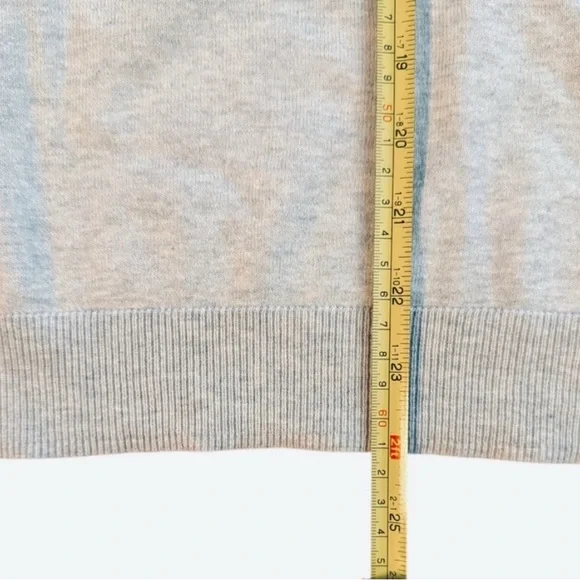 J. Crew Factory - Classic Sweater Shell Tank Top Light Grey- 100% Cotton XL -EUC - Picture 8 of 9